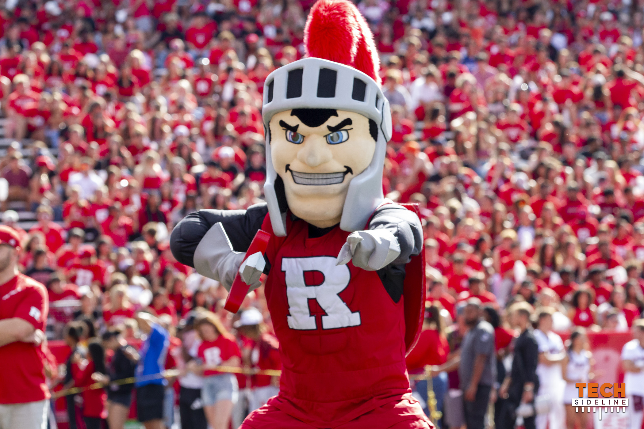 Rutgers Mascot Scarlet Knight Virginia Tech Monday Thoughts